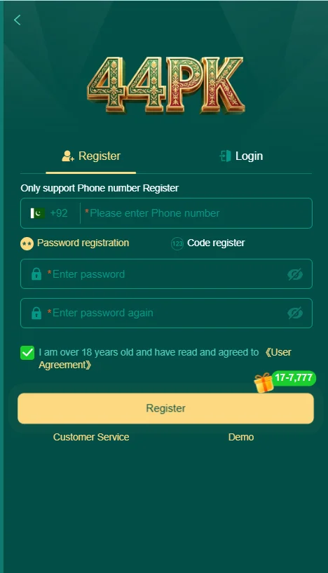 44pk login
