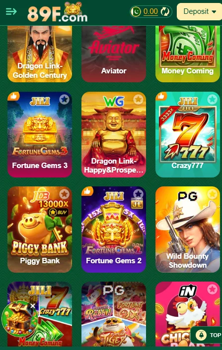 89F Game All Games
