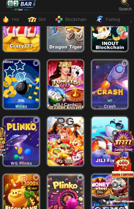 92Bar Game