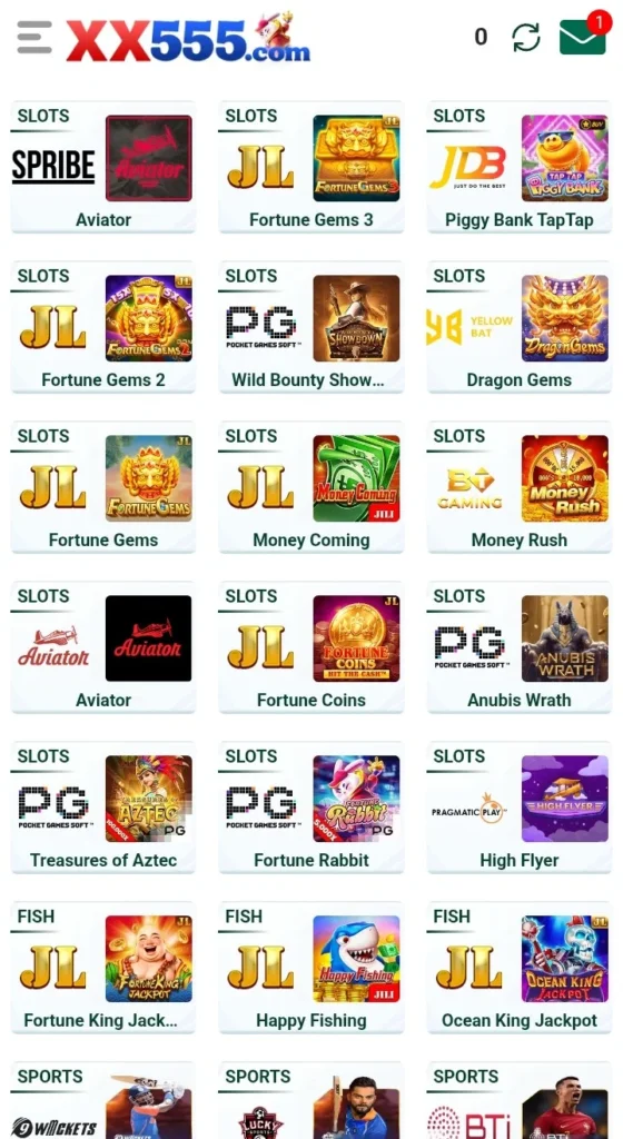 XX555 Games