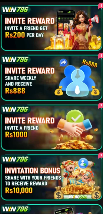 Win786 Game bonuses