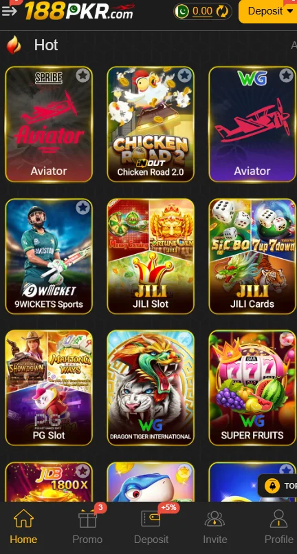 188PKR Games
