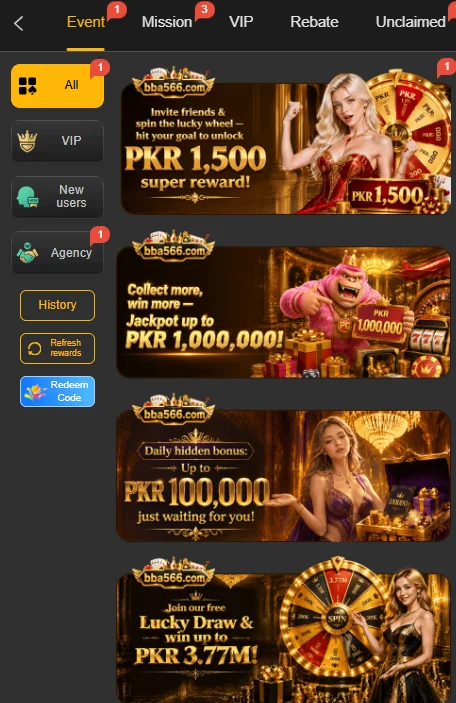 BBA566 Game Bonuses