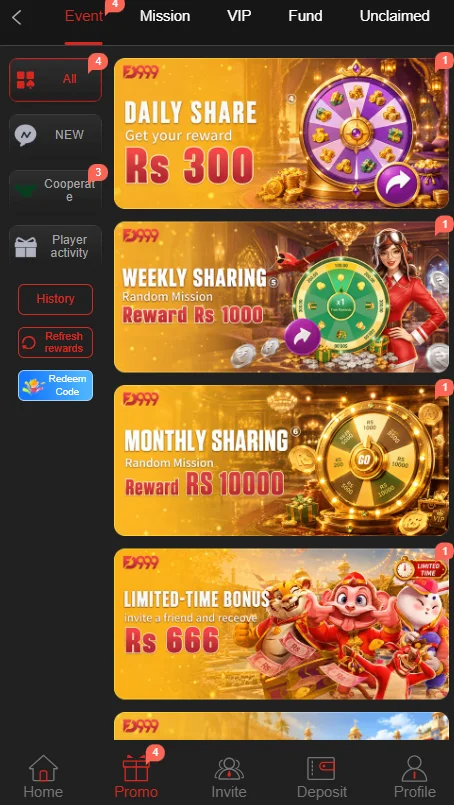 FD777 Game Bonuses