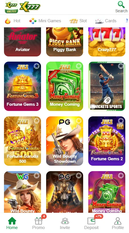 XK777 Games